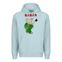 Blue Mist babar the elephant Premium Hoodie - lanVoArt