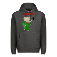 Charcoal Heather babar the elephant Premium Hoodie - lanVoArt