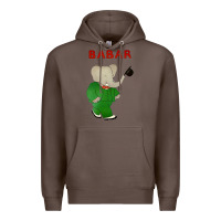 Coffee babar the elephant Premium Hoodie - lanVoArt