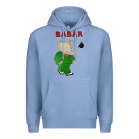 Colony Blue babar the elephant Premium Hoodie - lanVoArt