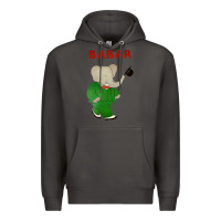 Smoke babar the elephant Premium Hoodie - lanVoArt