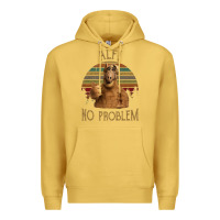 Antique Gold alf alien no problem vintage Premium Hoodie - lanVoArt
