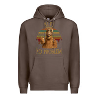 Coffee alf alien no problem vintage Premium Hoodie - lanVoArt