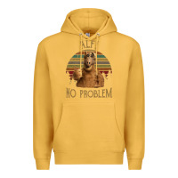 Mustard alf alien no problem vintage Premium Hoodie - lanVoArt
