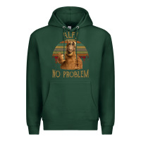 Sports Green alf alien no problem vintage Premium Hoodie - lanVoArt