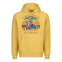Antique Gold the sheriff is near blazing art saddles do it vintage gift for fans Premium Hoodie - lanVoArt
