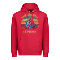 Cardinal the sheriff is near blazing art saddles do it vintage gift for fans Premium Hoodie - lanVoArt