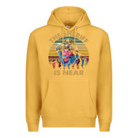 Mustard the sheriff is near blazing art saddles do it vintage gift for fans Premium Hoodie - lanVoArt