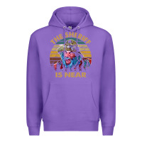 Purple the sheriff is near blazing art saddles do it vintage gift for fans Premium Hoodie - lanVoArt