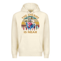 Sandshell the sheriff is near blazing art saddles do it vintage gift for fans Premium Hoodie - lanVoArt