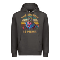 Smoke the sheriff is near blazing art saddles do it vintage gift for fans Premium Hoodie - lanVoArt
