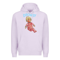 Lilac drowsy doll Premium Hoodie - lanVoArt