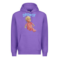 Purple drowsy doll Premium Hoodie - lanVoArt
