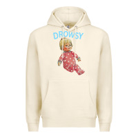 Tofu drowsy doll Premium Hoodie - lanVoArt