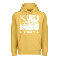 Antique Gold i'm a devilman Premium Hoodie - lanVoArt