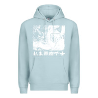 Blue Mist i'm a devilman Premium Hoodie - lanVoArt