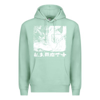 Seafoam i'm a devilman Premium Hoodie - lanVoArt