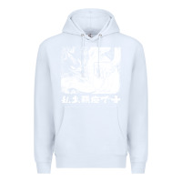 White i'm a devilman Premium Hoodie - lanVoArt