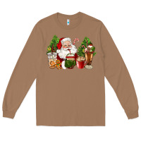 Toasted Coconut santa coffee cups christmas Long Sleeve Tee - CowGirlArtShop