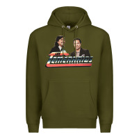 Army Green los temerarios Premium Hoodie - lanVoArt