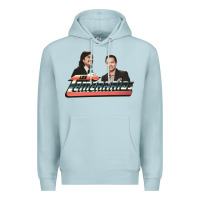 Blue Mist los temerarios Premium Hoodie - lanVoArt