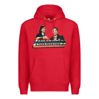 Red los temerarios Premium Hoodie - lanVoArt