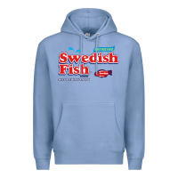 Colony Blue swedish fish Premium Hoodie - lanVoArt