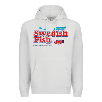Dove Grey swedish fish Premium Hoodie - lanVoArt