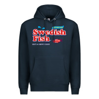 Navy swedish fish Premium Hoodie - lanVoArt