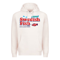 Pale Pink swedish fish Premium Hoodie - lanVoArt