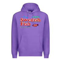 Purple swedish fish Premium Hoodie - lanVoArt