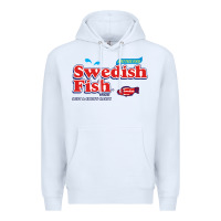 White swedish fish Premium Hoodie - lanVoArt