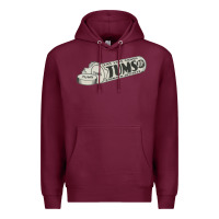Burgundy tums. 1940s remedy! Premium Hoodie - lanVoArt