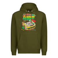Army Green terry labonte corn flakes 5 Premium Hoodie - lanVoArt