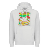 Dove Grey terry labonte corn flakes 5 Premium Hoodie - lanVoArt