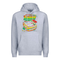 Heather Grey terry labonte corn flakes 5 Premium Hoodie - lanVoArt