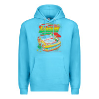 Ocean Blue terry labonte corn flakes 5 Premium Hoodie - lanVoArt