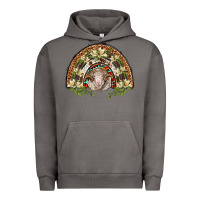 Pigment Tornado merino wool ram lily rainbow Urban Hoodie - BarkalooDesign