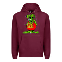 Burgundy ratfink Premium Hoodie - lanVoArt