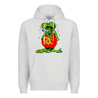 Dove Grey ratfink Premium Hoodie - lanVoArt