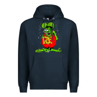 Navy ratfink Premium Hoodie - lanVoArt