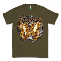 Army Green dreamer butterfly Classic Tee - RacoonDesign