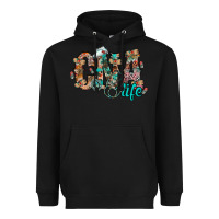 Black cna life Heavyweight Hoodie - RacoonDesign