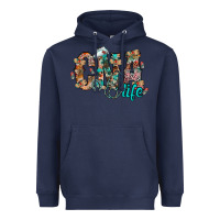 Navy cna life Heavyweight Hoodie - RacoonDesign