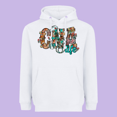 Cna Life Heavyweight Hoodie Designed By Racoondesign
