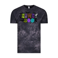Cloud Black Halloween howdy boo Vintage Tee - NancyCooperArtShop