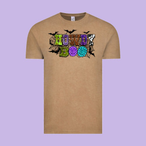 Halloween Howdy Boo Vintage Tee Designed By Nancycooperartshop
