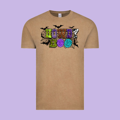 Halloween Howdy Boo Vintage Tee Designed By Nancycooperartshop