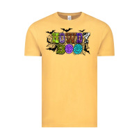 Vintage Mustard Halloween howdy boo Vintage Tee - NancyCooperArtShop