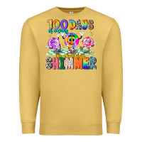 Antique Gold 100 Days Of Making The Whole Class Shimmer Premium Sweatshirt - CowhideDigitalArt